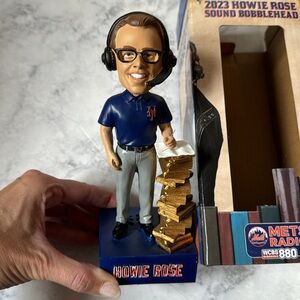 ⭐️ New York Mets Howie Rose Sound Bobblehead 2023 /Baseball Bobblehead/ NEW
